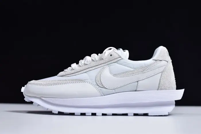 sacai nike ldv waffle white nylon EBC115