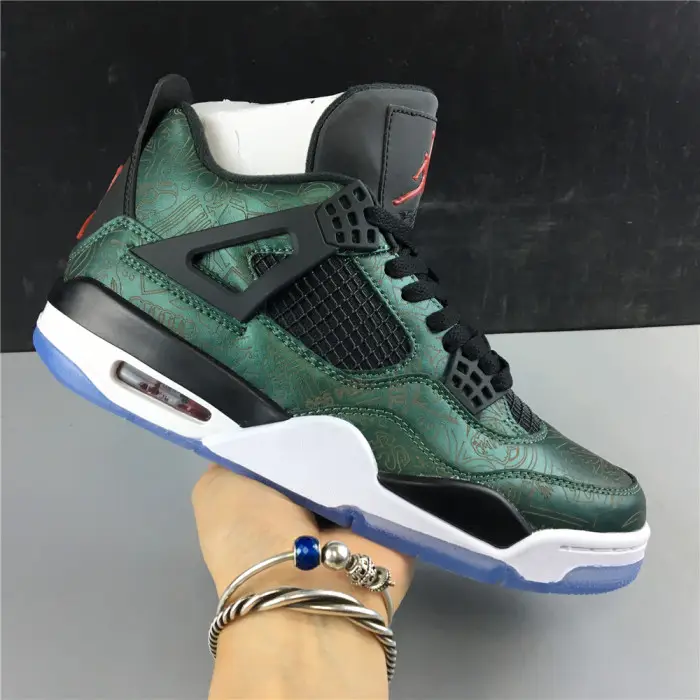 air jordan 4 green laser 