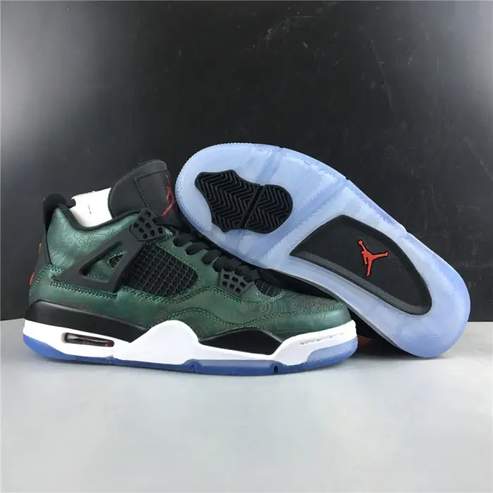 air jordan 4 green laser 