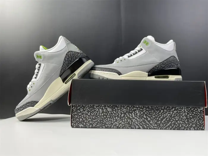 air jordan 3 retro ‘chlorophyll’’ 136064 