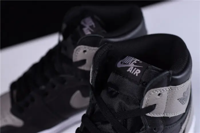air jordan 1 retro high og shadow black grey 