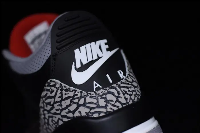 air jordan 3 “black cement” 