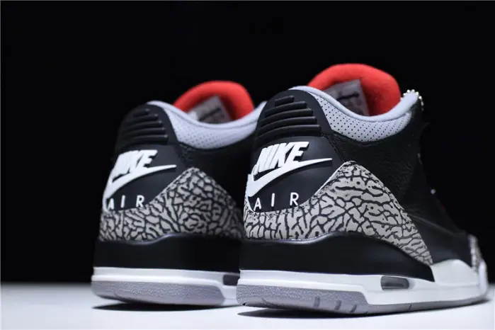 air jordan 3 “black cement” 