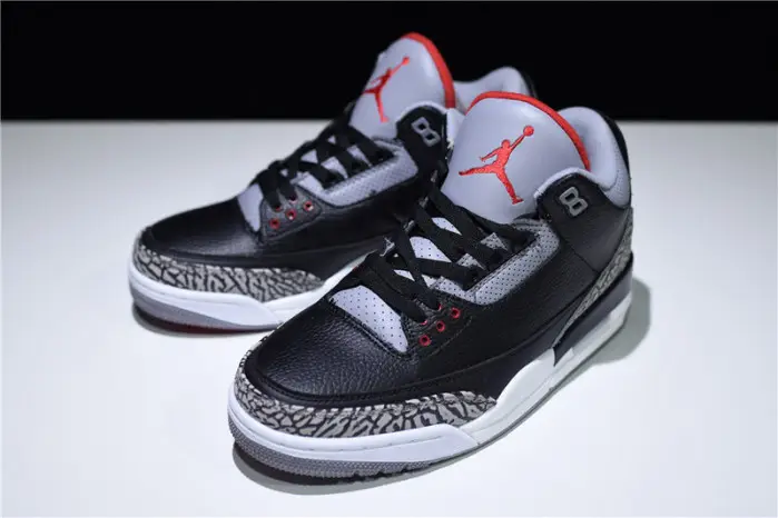air jordan 3 “black cement” 