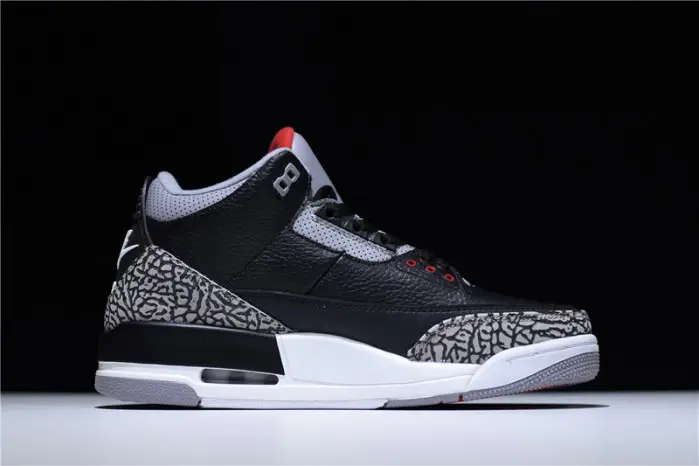 air jordan 3 “black cement” 