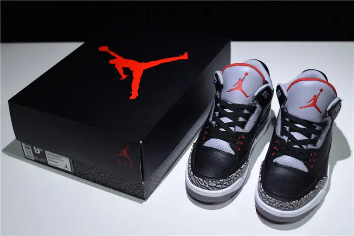 air jordan 3 “black cement” 