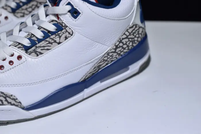 air jordan 3 retro true blue nike air first look 