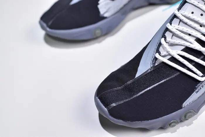 nike react wr ispa black grey 