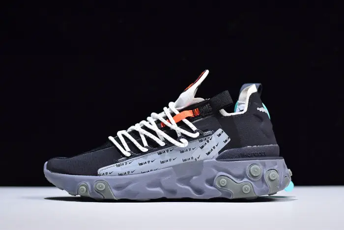 nike react wr ispa black grey AFAFE232