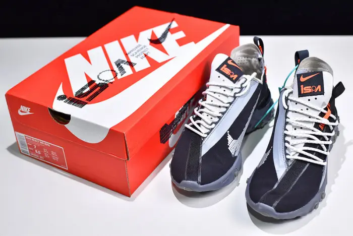nike react wr ispa black grey AFAFE232
