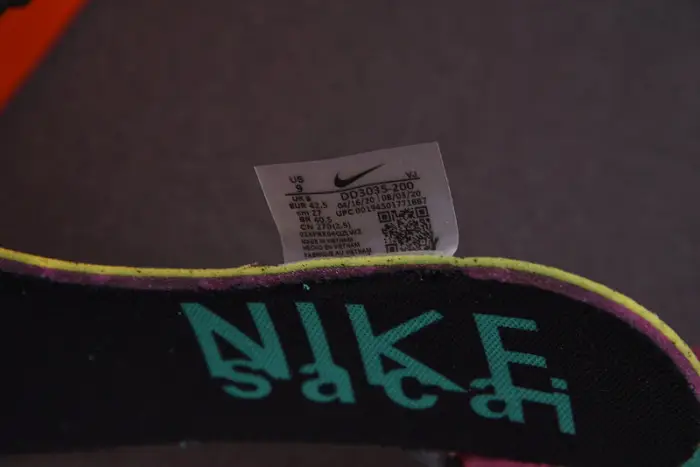 nike vaporwaffle sacai villain red neptune green EBCC532