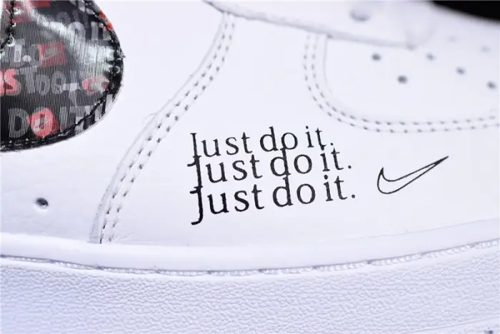 nike air force 1 07 just do it pack white 