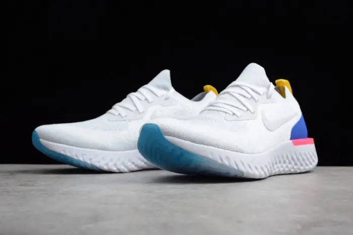 nike epic react flyknit white ABEC1157