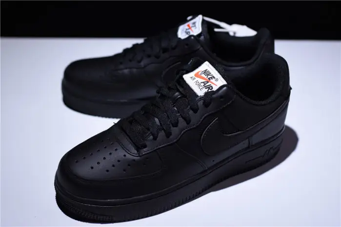nike air force 1 velcro pack black 