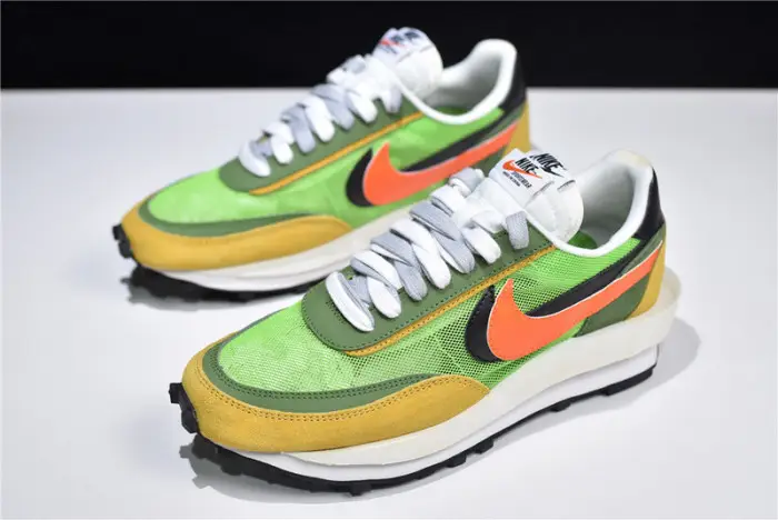 sacai x nike ldv waffle green gusto 