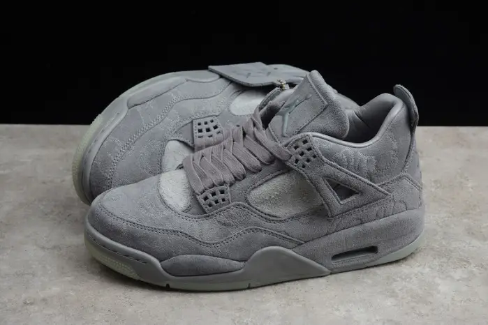 nike air jordan 4 retro kaws cool grey 930155 