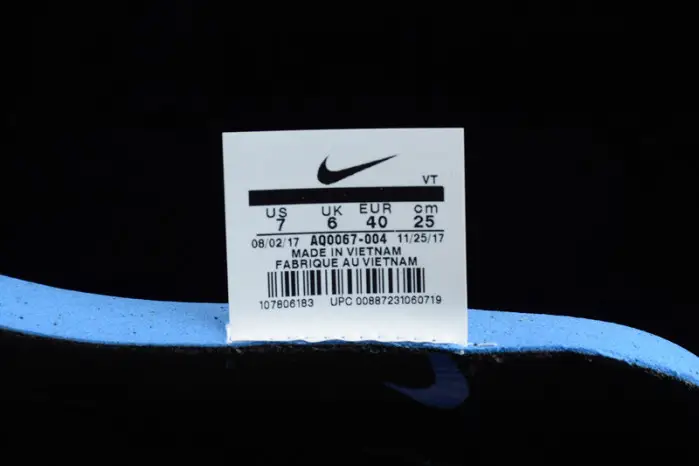 nike epic react flyknit black racer blue DDAE29