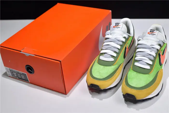 sacai x nike ldv waffle green gusto 