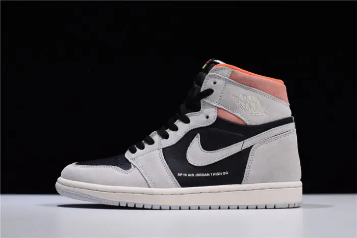 air jordan 1 neutral grey hyper crimson FEEAC6