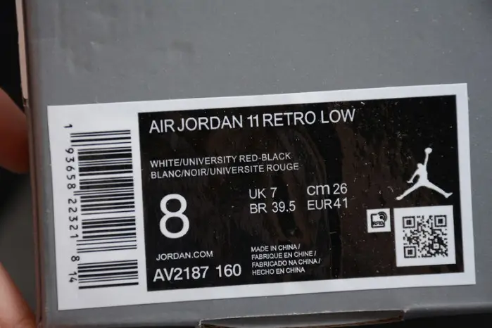 air jordan 11 low white bred 
