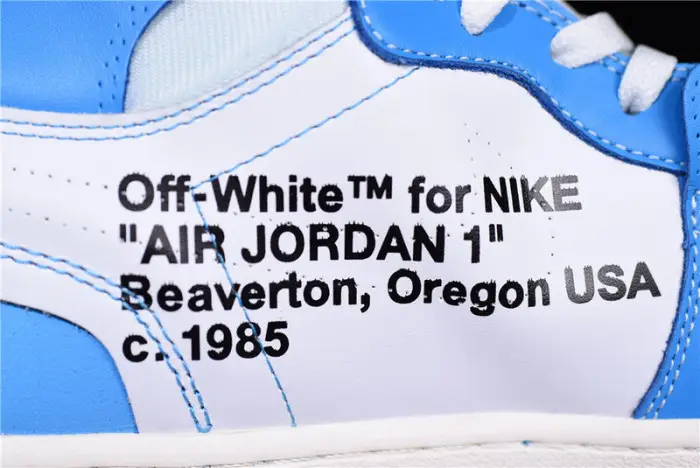 ofw air jordan 1 powder blue unc 