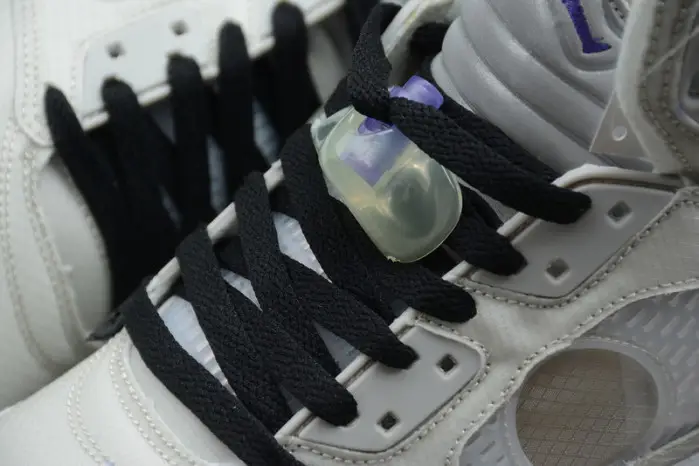 ofw air jordan 5 white green purple 