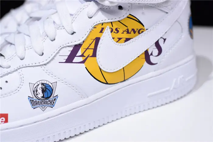S*p*e x nike air force 1 mid nba teams white BDA52