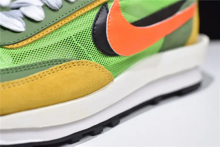 sacai x nike ldv waffle green gusto 