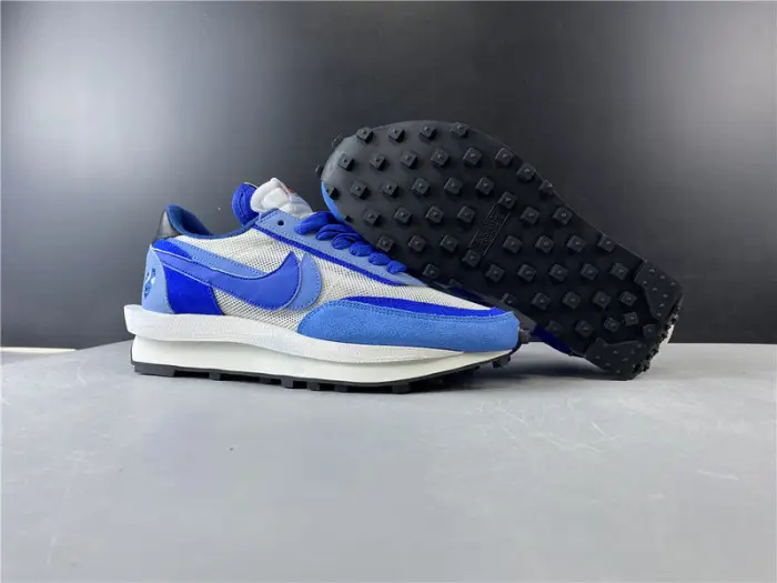 nike ld waffle sacai white blue lake 