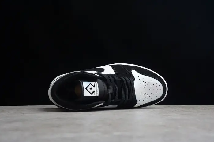 air jordan 1 mid white black Di*m*nd 