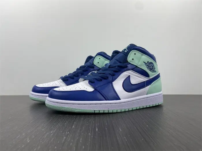 air jordan 1 mid "blue mint" CAFDF67