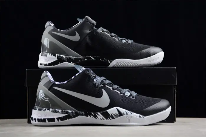 nike kobe 8 system philippines black silver 