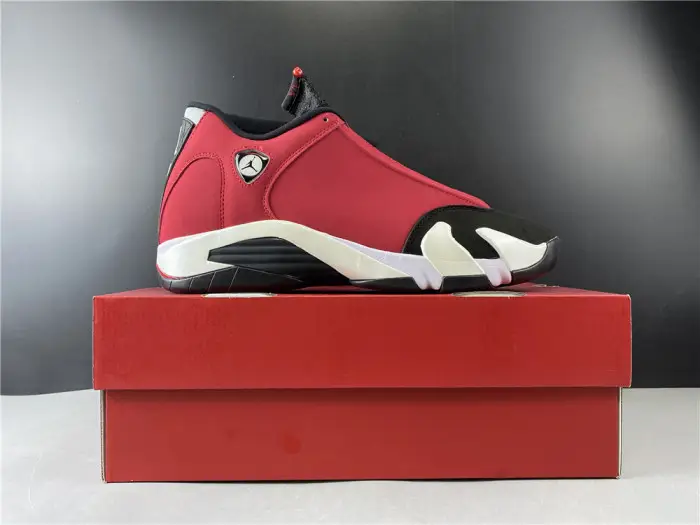 air jordan 14 retro gym red toro 
