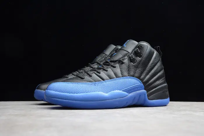air jordan 12 black game royal FFADE577