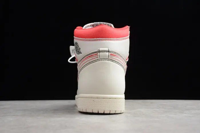 air jordan 1 phantom sail university red 