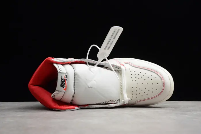 air jordan 1 phantom sail university red 