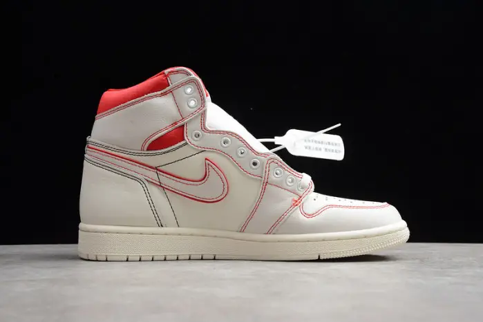 air jordan 1 phantom sail university red 