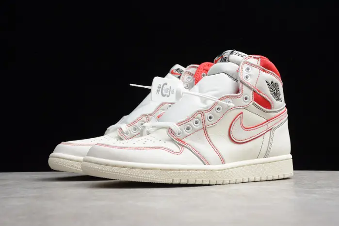 air jordan 1 phantom sail university red 