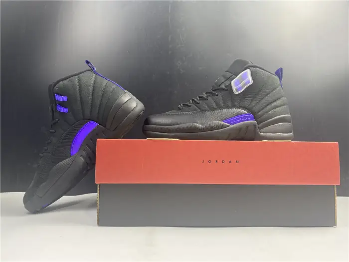air jordan 12 black dark concord 