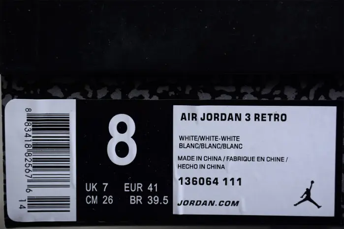 air jordan 3 retro triple white 
