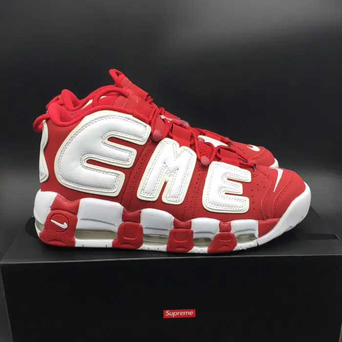 S*p*e x nike air more uptempo varsity red/white CBB590