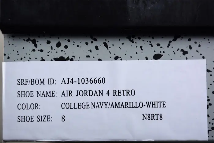 air jordan 4 retro michigan (pe) aj4 
