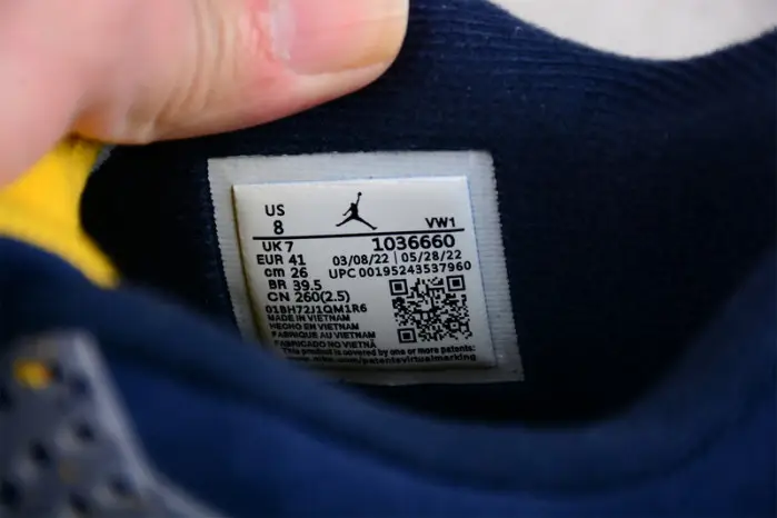 air jordan 4 retro michigan (pe) aj4 