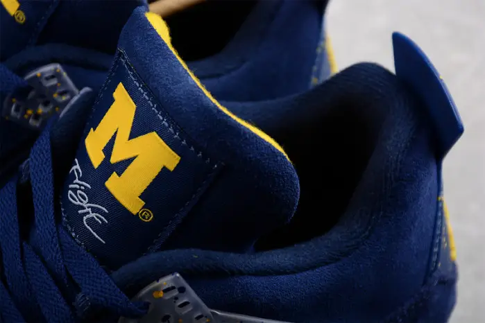 air jordan 4 retro michigan (pe) aj4 