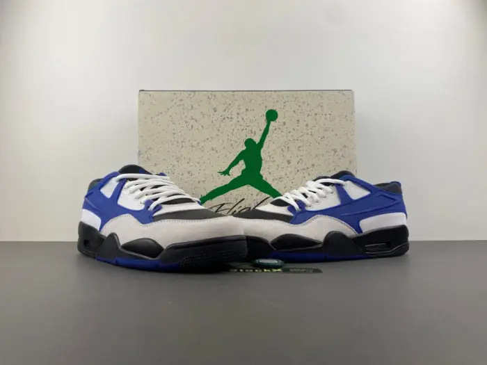 AIR Jordan 4 RM Black Summit White Racer Blue 