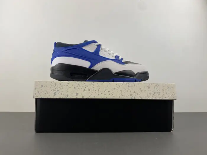 AIR Jordan 4 RM Black Summit White Racer Blue 