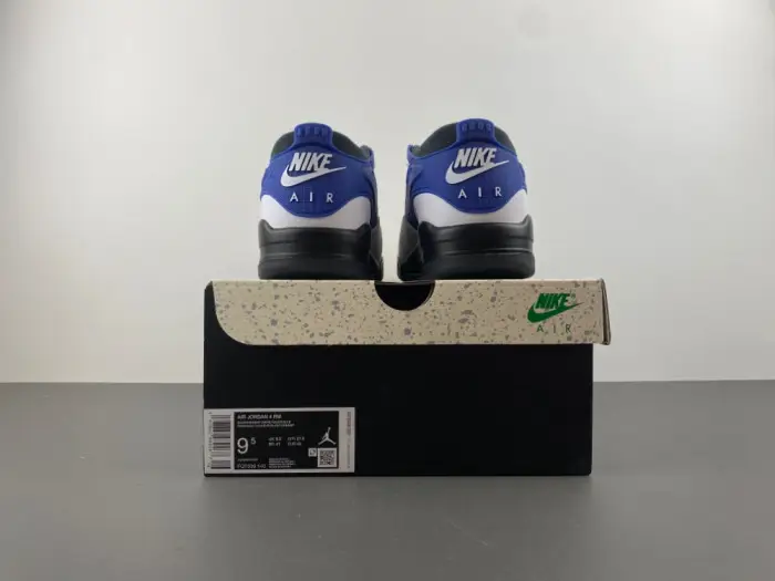 AIR Jordan 4 RM Black Summit White Racer Blue 