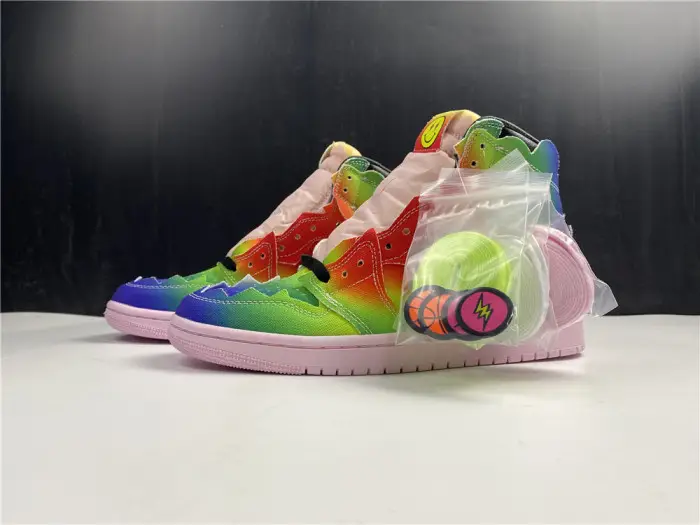 air jordan 1 retro high og "j balvin" multi-color