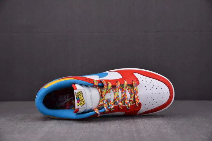 nike dunk low qs lebron james fruity pebbles 