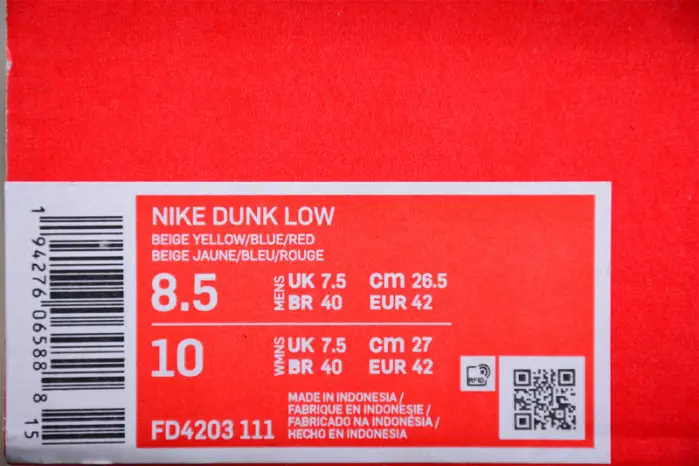 Nike Dunk Low Retro PRM Year of the Rabbit Blue Orange Cream 